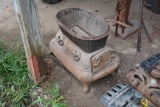 Dismantled wood burning stove