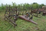 Clark H-A 4 section harrow on cart