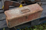 IH tractor tool box