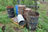 Metal barrels as pictured