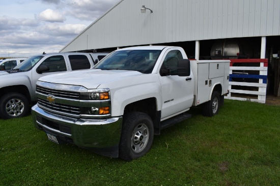 2015 Chevrolet 2500HD 4wd pickup