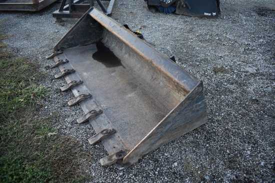 Cat 72" bucket for skid steer