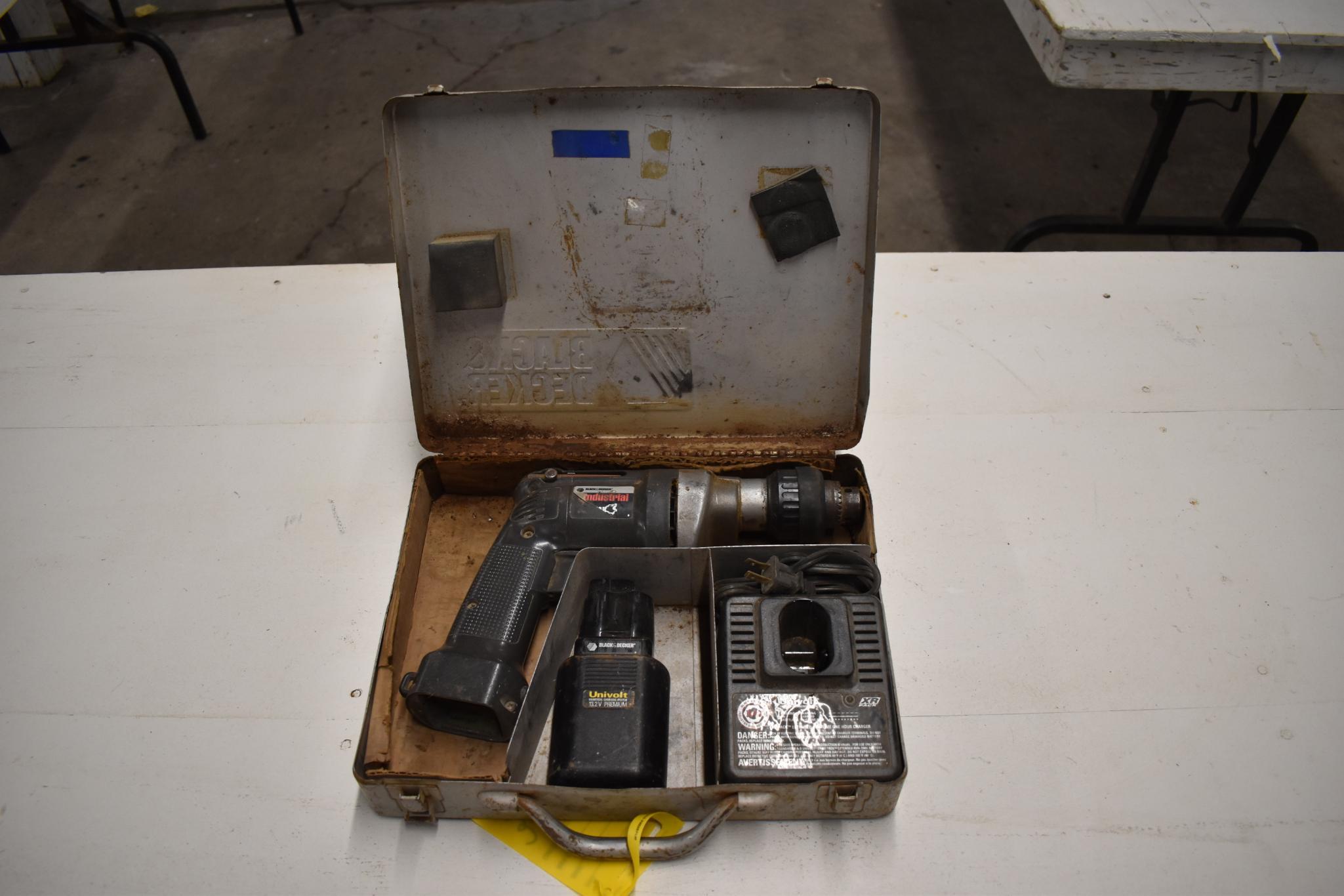 Black Decker volt cordless drill Proxibid