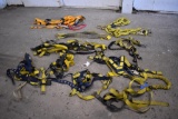 Large quantity of Safety Harnesses & lanyards