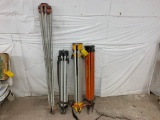 (4) various tripods, sell one money