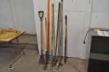 variety of long handled tools