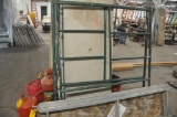 Plank & Scaffold scaffold section w/ (2) planks, wheels & braces