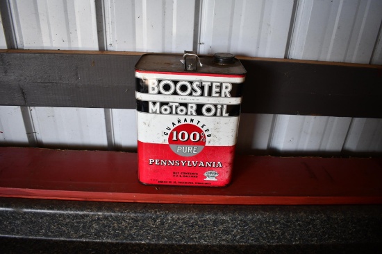 Booster Motor Oil 100% Pennsylvania 2 gallon can