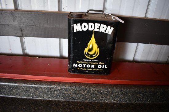 Modern Motor Oil 2 gallon can