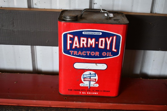 Farm-Oyl Tractor Oil 2 gallon can