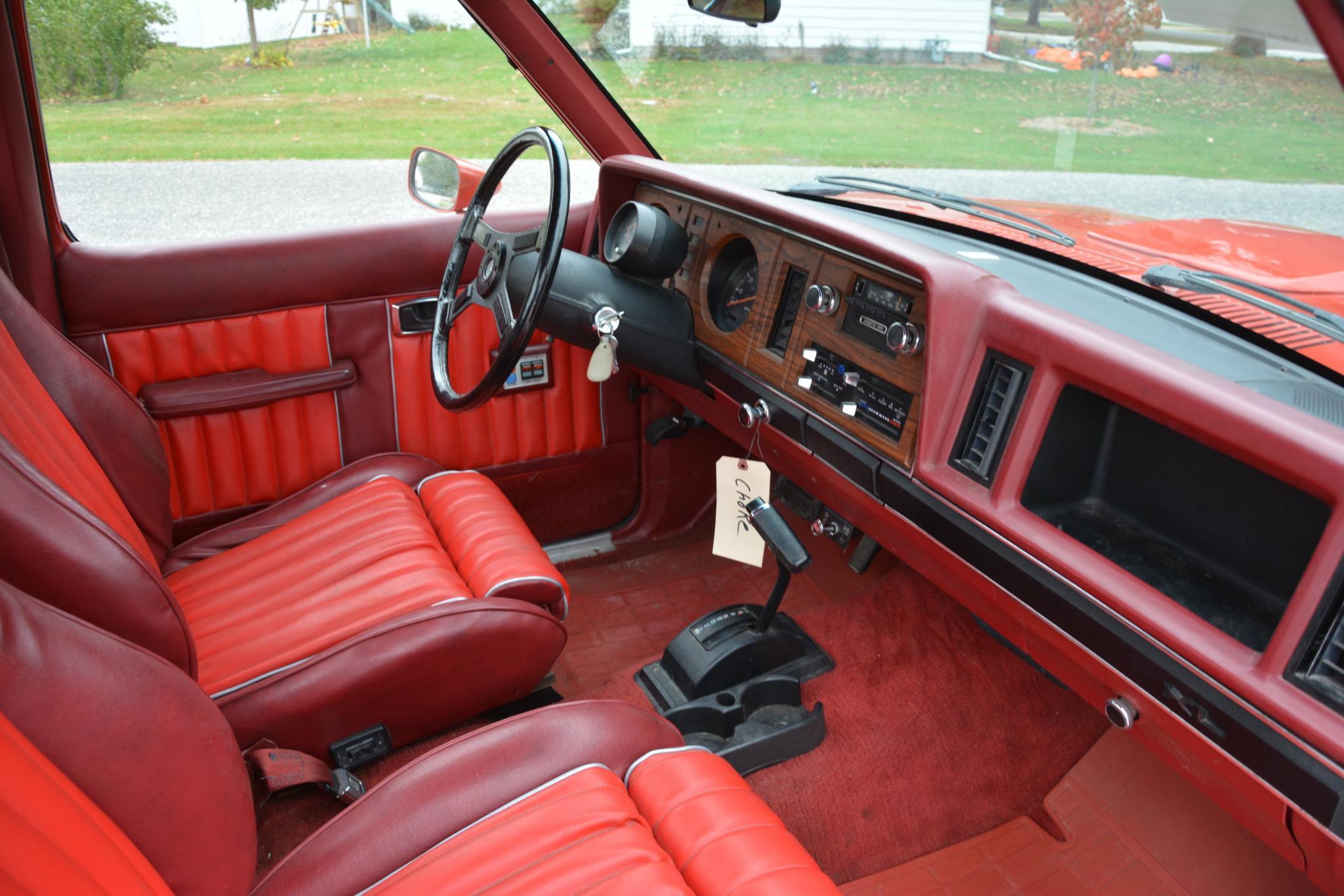 1983 Ford Ranger Interior