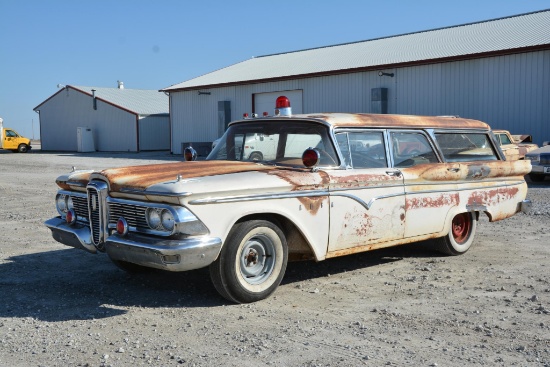 1959 Edsel Villager Ambulance