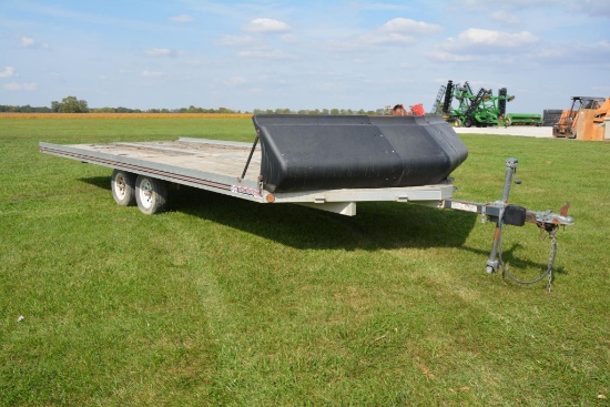 2001 H&S Alum. tandem axle trailer