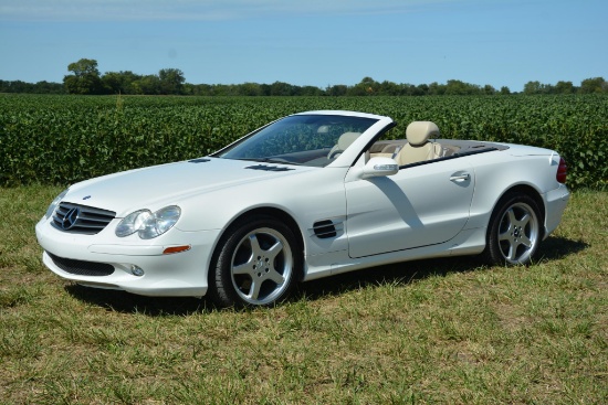 2003 Mercedes-Benz 500 SL Convertible