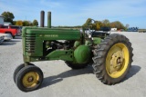John Deere Model A NF tractor