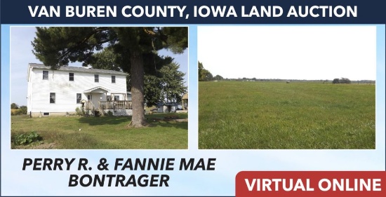 Van Buren County, IA Land Auction - Bontrager