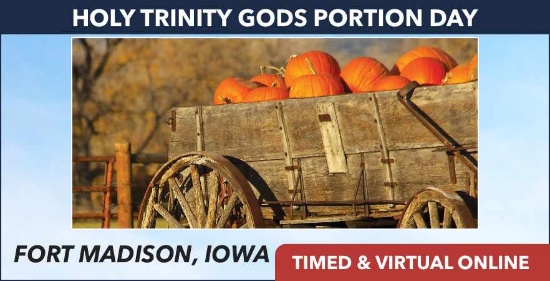 Timed: Holy Trinity God's Portion Day