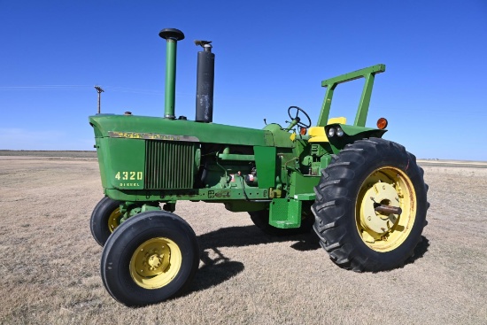 1972 John Deere 4320 diesel 2WD tractor