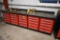 Custom built metal work bench, 112