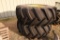 (2) 23.1x30 tire & wheel