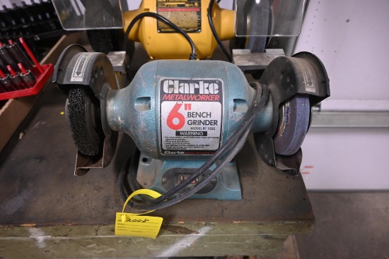 Clarke 6" bench grinder