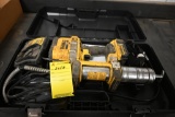 DeWalt 20 V cordless grease gun, sells complete w/battery & charger