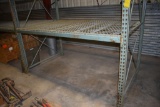 Pallet shelving 25'x5'