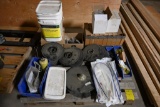 Pallet of JD planter parts