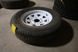 205/75R15 tire & 5-bolt wheel