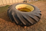 18.4-30 tire & wheel