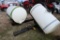 (2) 300 gal. poly saddle tanks w/brackets