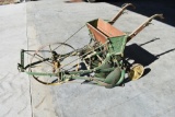 Van Brunt horse drawn corn stalk drill