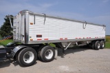 2015 Timpte 34' aluminum hopper bottom trailer