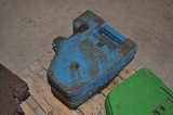 (6) Ford suitcase weights