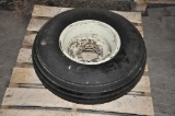 11L-15SL implement tire on rim