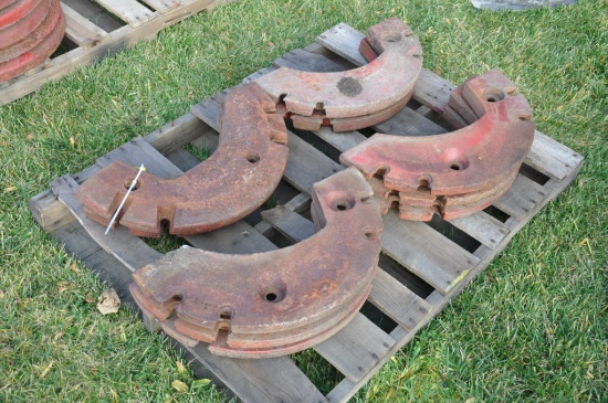 (5) IH rear wheel weights