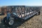 OldenKamp 24' hay/silage feeder, front dolly wheel