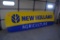 13' x 4' New Holland plastic sign