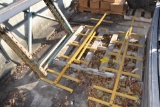 Auger storage racks & 2 short pieces of pallet racking