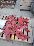 Pallet of stone guards for a discbine