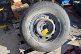 New spare tire and 5 lug rim