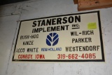 Stanerson Implement dealership sign