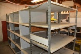 10' x 4' x 6' tall wooden storage shelf