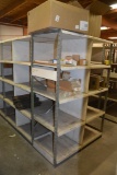 10' x 4' x 6' tall wooden storage shelf