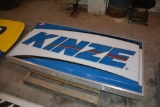 6' x 3' Kinze light up double sided sign