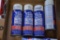 (6) cans of light lithium grease