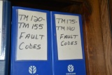 New Holland TM 120-TM 155 fault code books