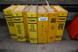 (7) Ford service and parts manuals