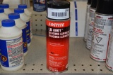 (2) cans of lock tight silicone lubricant