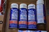 (6) cans of light lithium grease